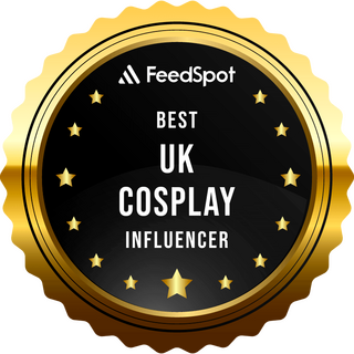 UK Top 40 UK Cosplay Influencer UK Top 40 UK Cosplay Influencer badge